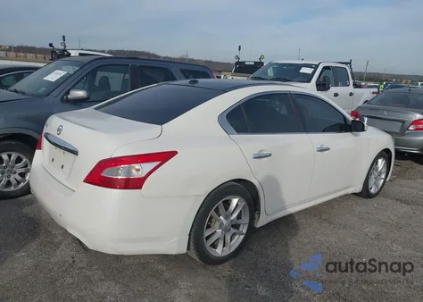2009 Nissan Maxima 3.5 Sv из США, поврежденный, VIN 1N4AA51E79C854557